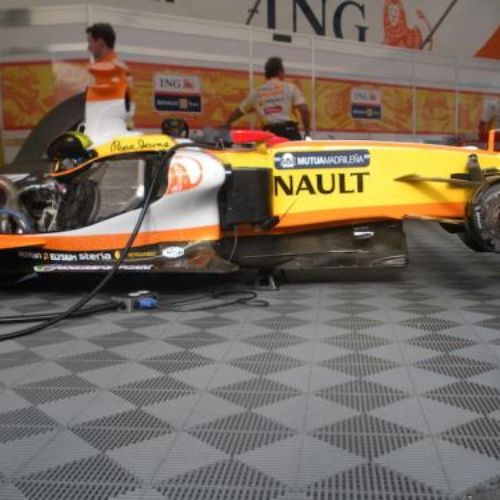 ING Renault F1 Pitbox